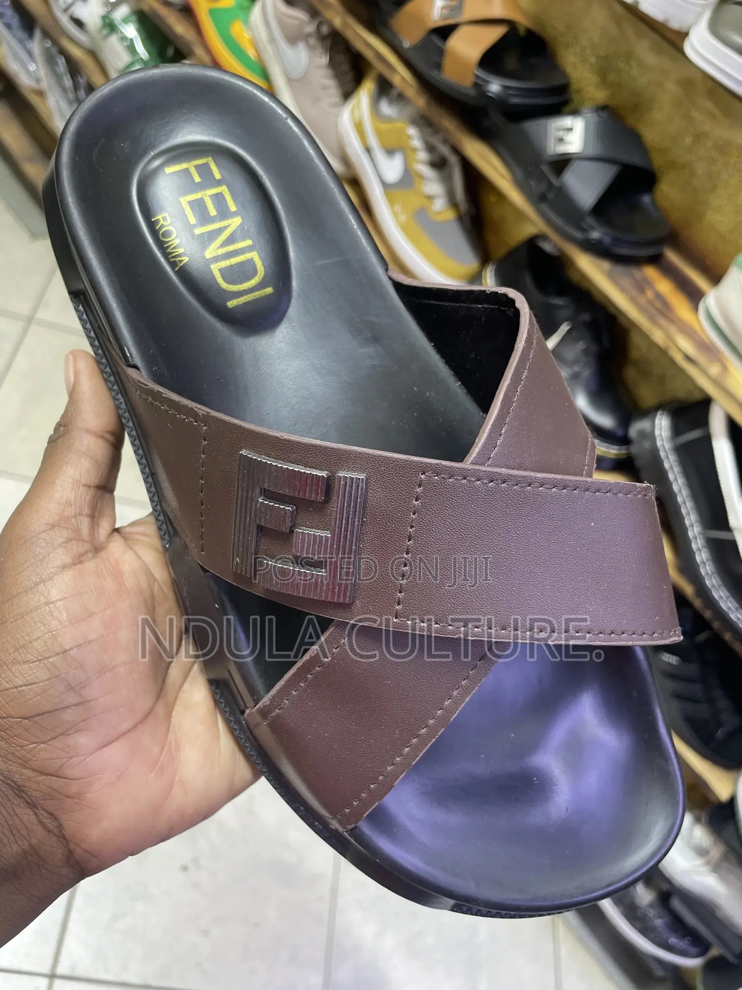 Fendi Slip on Sandals