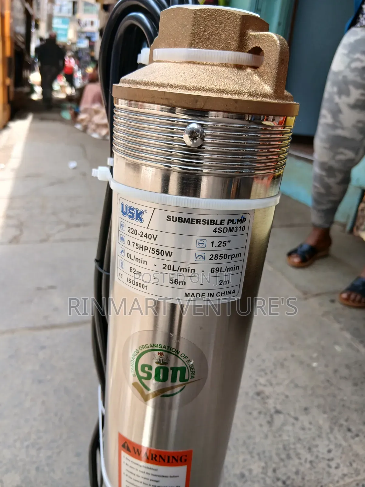Usk 0.75 Submersible Pump