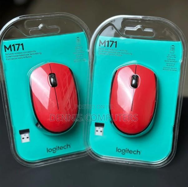 M171 Red Logitech M171 Mice - main view