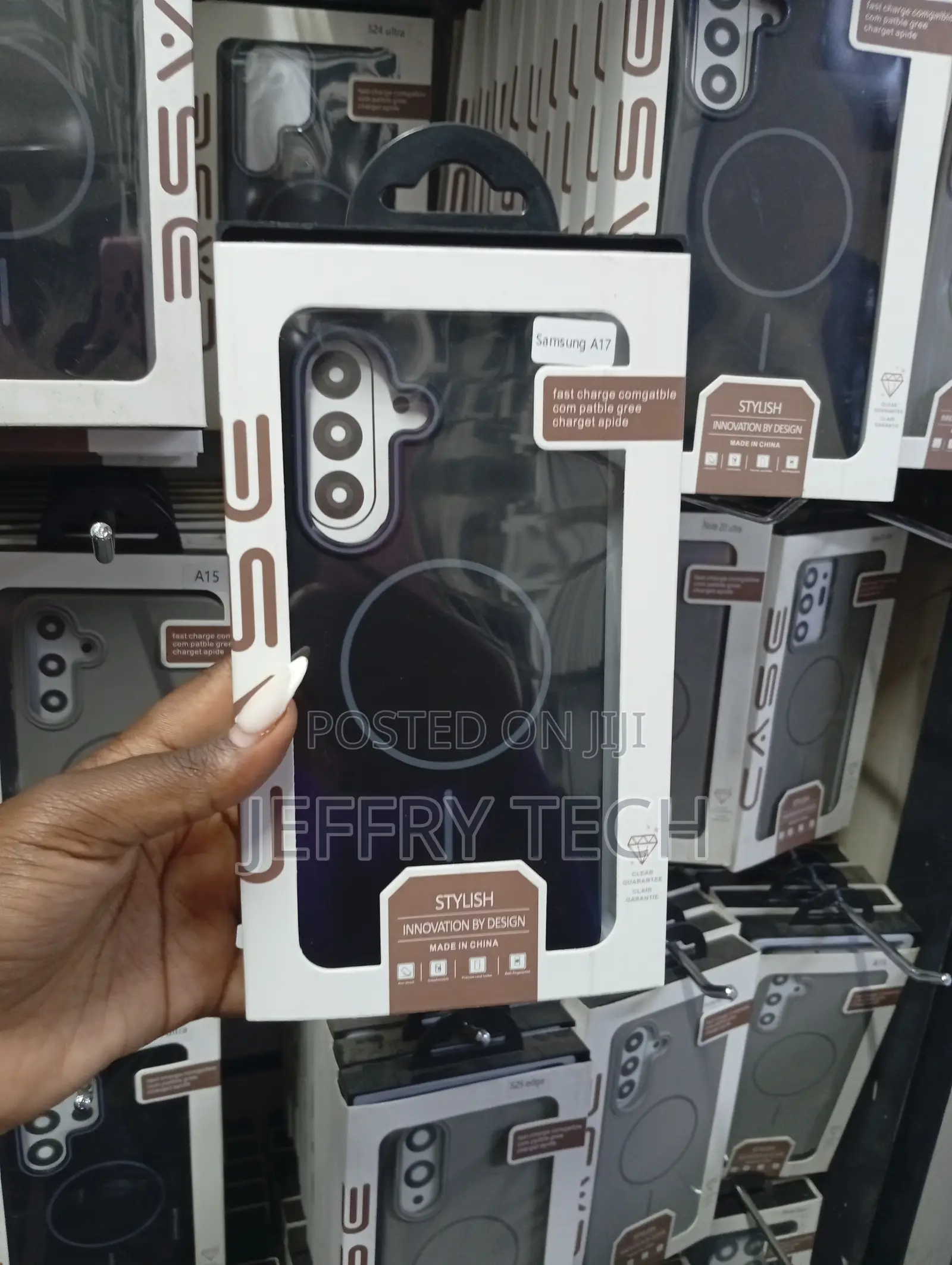 Samsung Galaxy A16 Built-in Magnetic Ring Magsafe-Style Phone Case