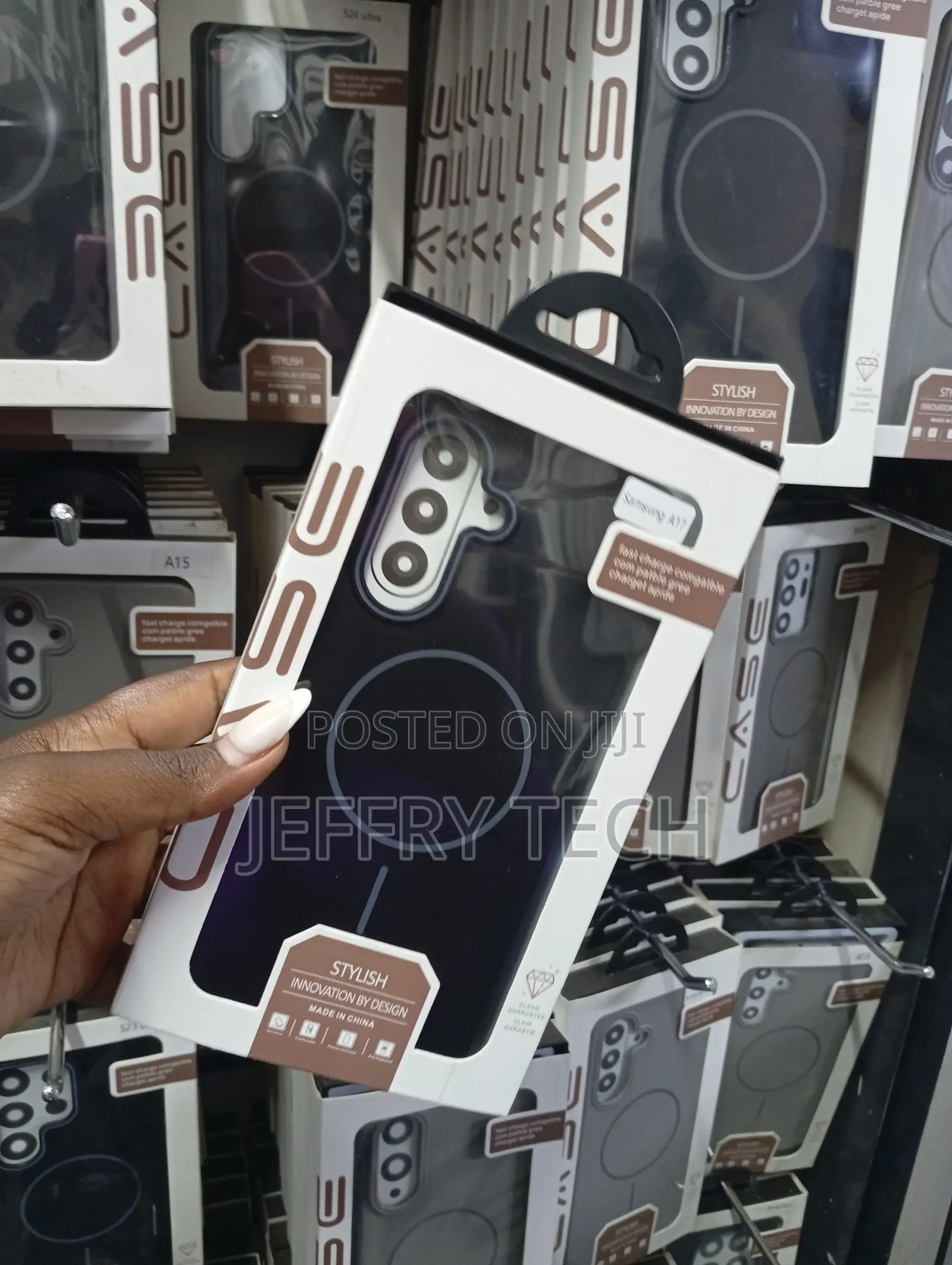 Samsung Galaxy A16 Built-in Magnetic Ring Magsafe-Style Phone Case