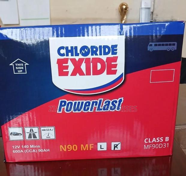 Chloride Battery N90 Powerlast Built Tough for Extended Durability - main view