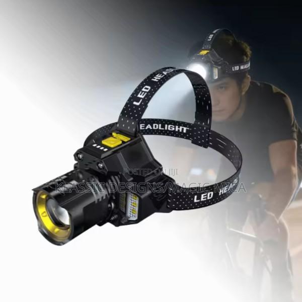 Rechargeable Led Headlight/Head Lamp With Infrared Sensor - thumbnail 4