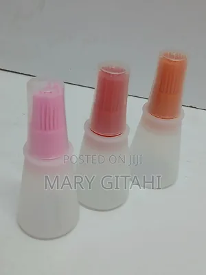 Heat Resistant Oil Dispenser With Brush*