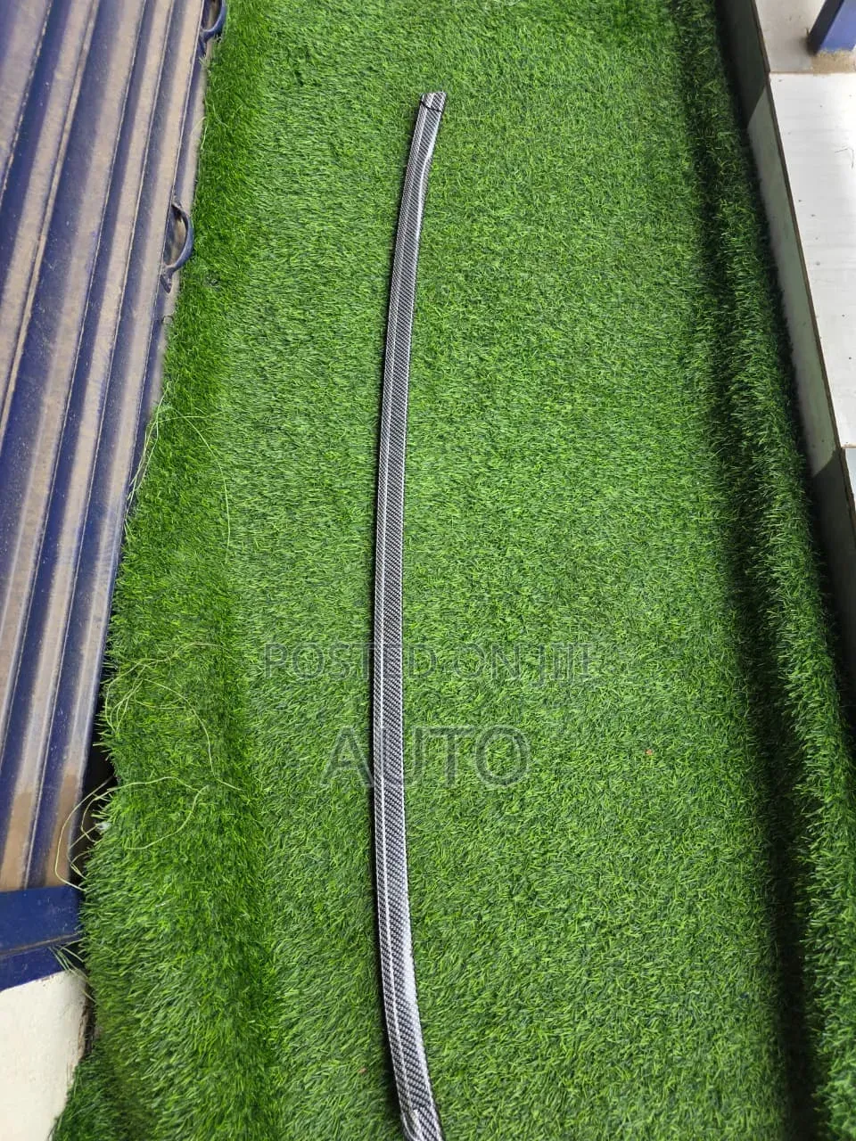 Car Rear Spoiler Lip Carbon Fiber Style – Universal Fit