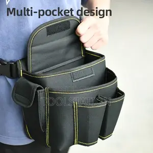 Tool Pouch 22x14x20cm Water-Resistant Multi Functional Pockets Edl-P4
