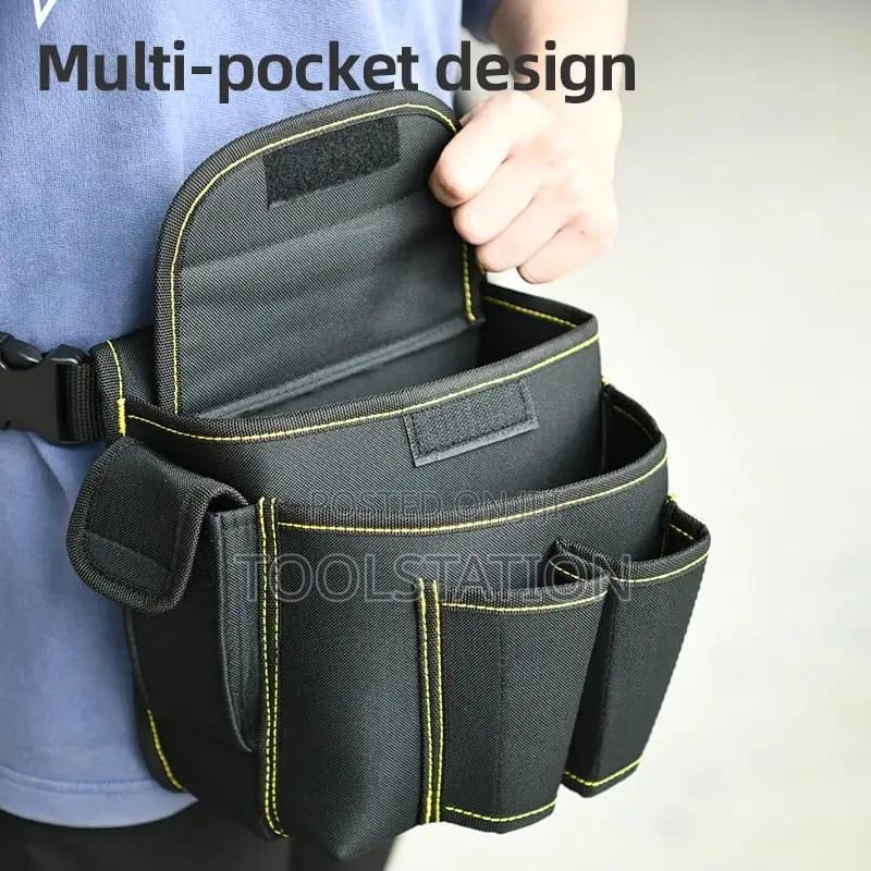 Tool Pouch 22x14x20cm Water-Resistant Multi Functional Pockets Edl-P4