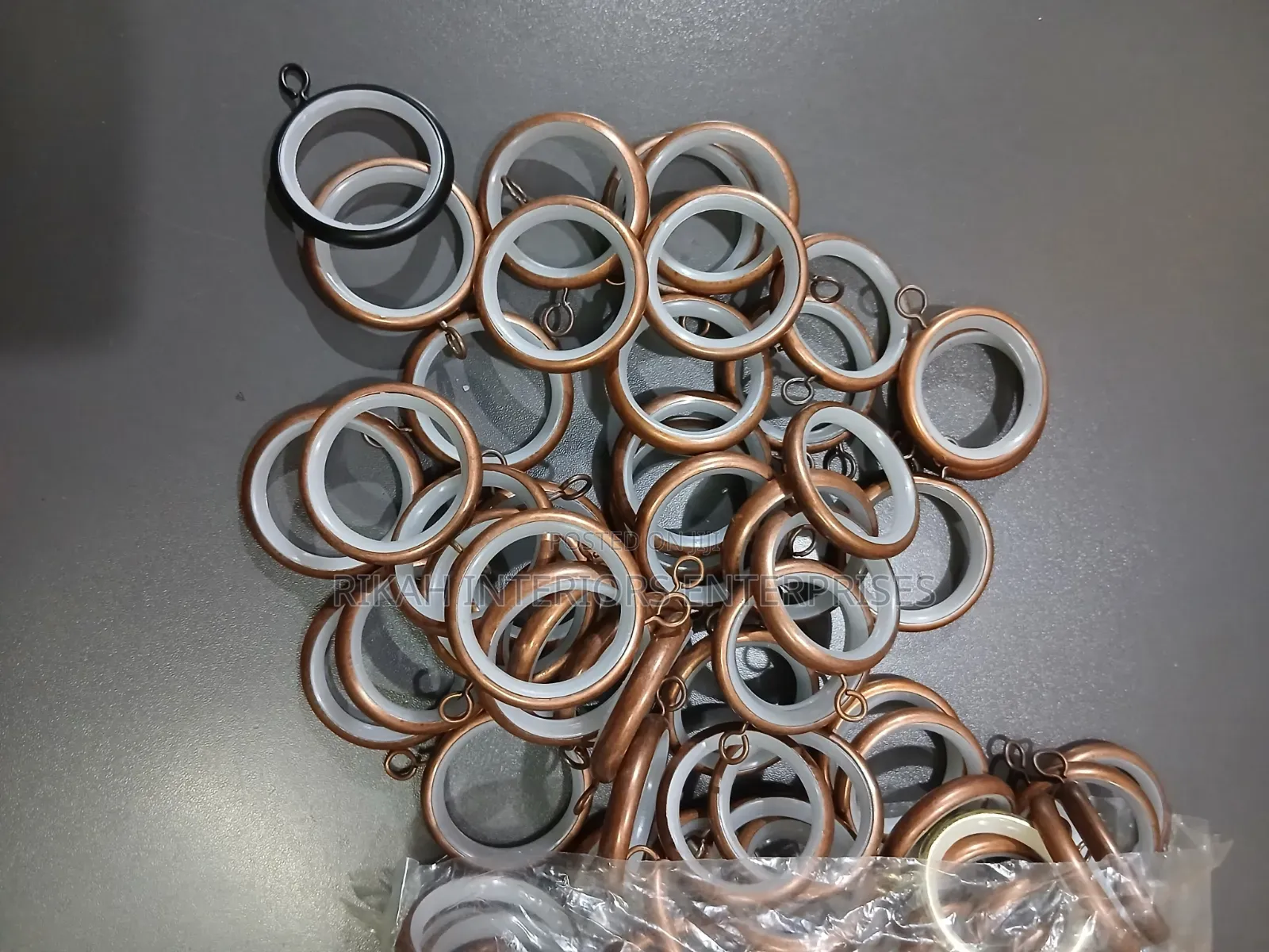 Copper Curtain Rods Rings