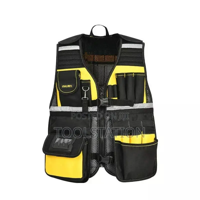 Tool Vest Heavy Duty 11 Pockets Edl586113