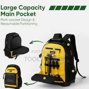 Tools Backpack Size(Wxdxh): 350x200x470mm 12 Pockets Edl586122