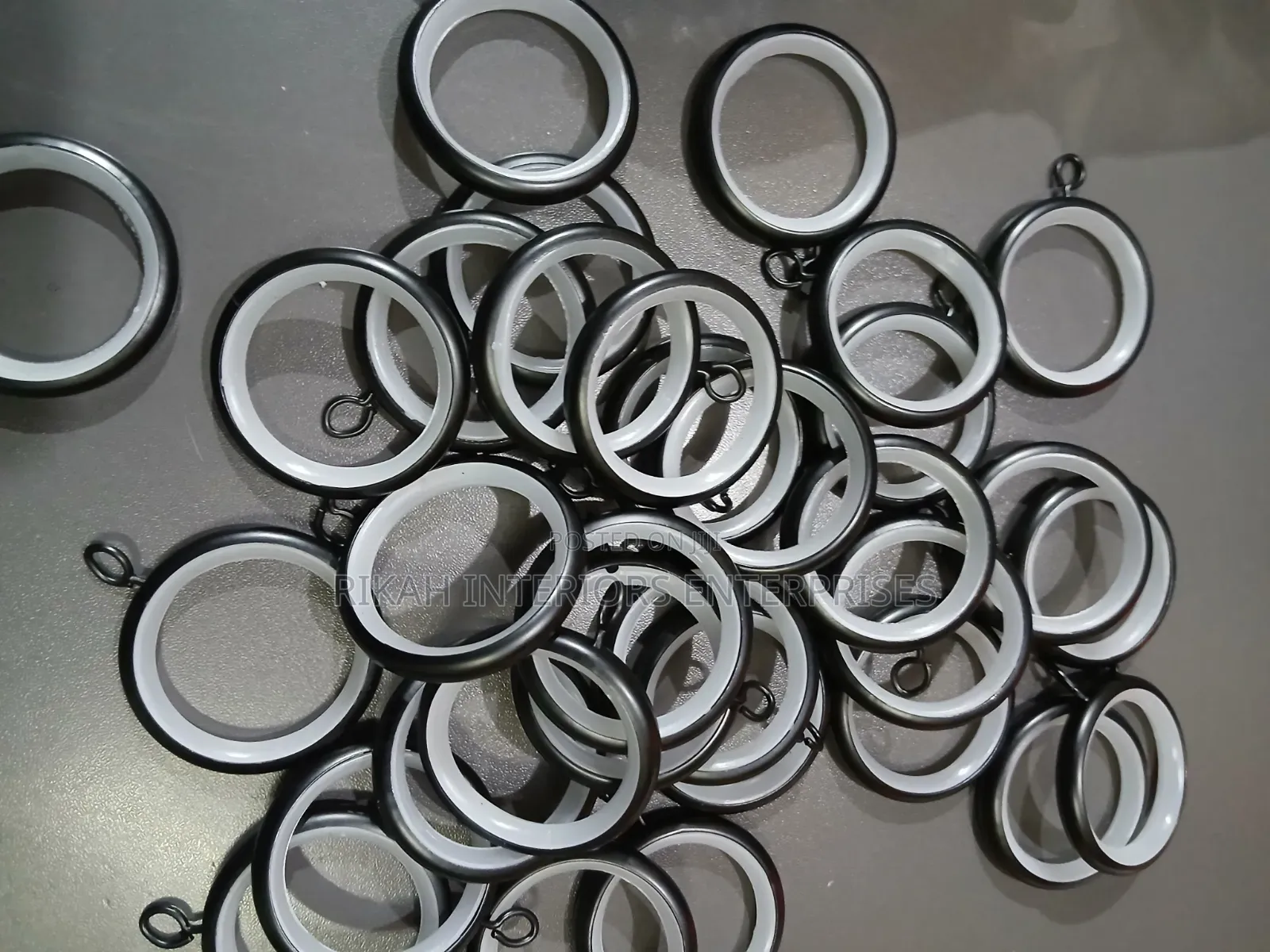 Plenty of Curtains Rods Rings