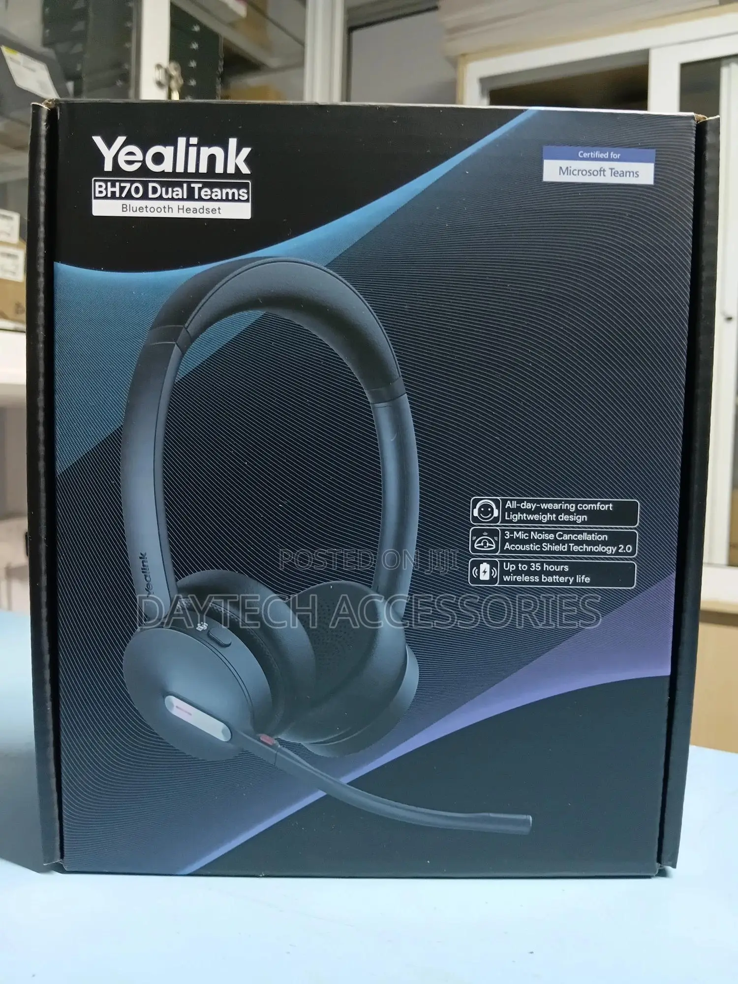 Yealink Bh70 Dual Headset Wireless Usb Type-C / Usb Type-a Bluetooth