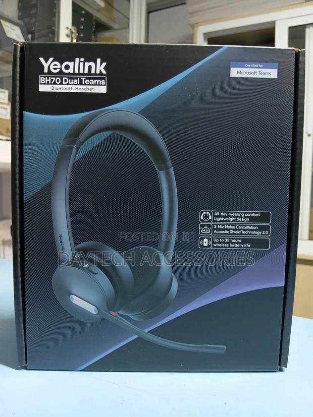 Yealink Bh70 Dual Headset Wireless Usb Type-C / Usb Type-a Bluetooth