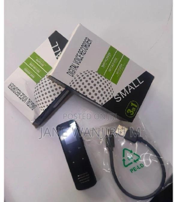 Inbuilt Rechargeable Battery Digital Audio Sound Recorder