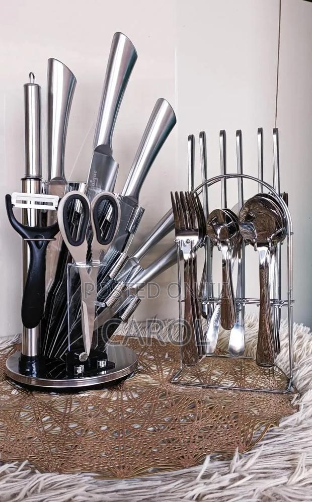 24pcs Stainless Cutlery Set