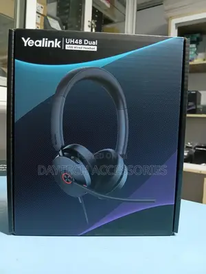 Yealink Uh48 Noise Cancelling Headset With Microphone Noise Cancelling