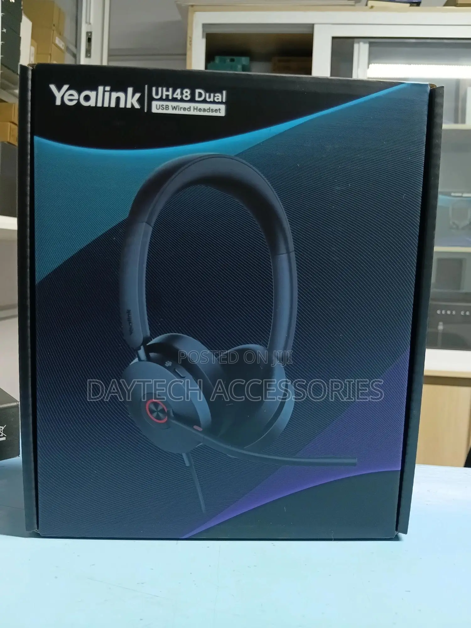 Yealink Uh48 Noise Cancelling Headset With Microphone Noise Cancelling