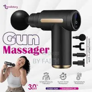 *Powerful Four Heads Deep Tissue Massager