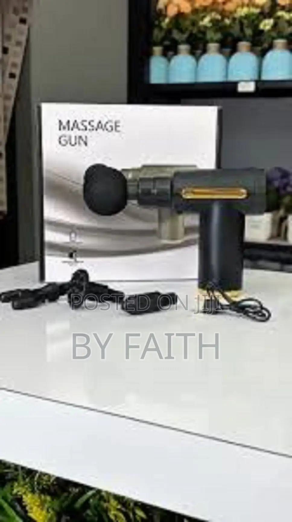 Facial Massage Gun With 4 Massage Heads