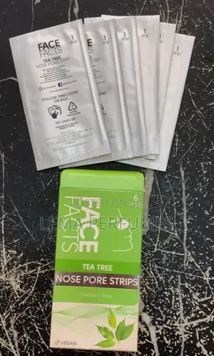 Face Facts Tea Tree Nose Pore Strip Removes Blackheads Unclogs Pores