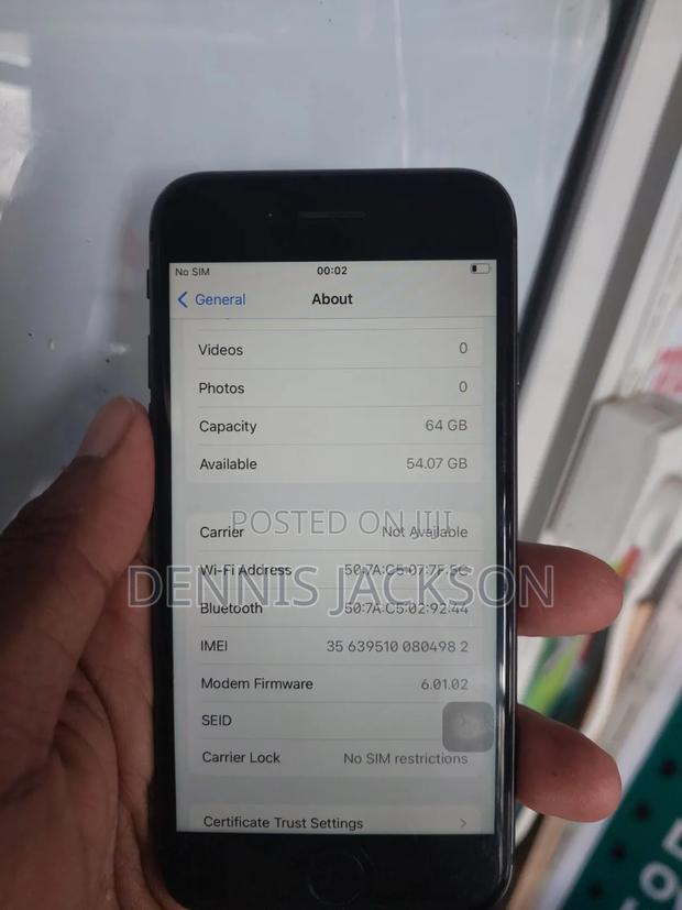 Apple iPhone 8 64 GB Black - thumbnail 5