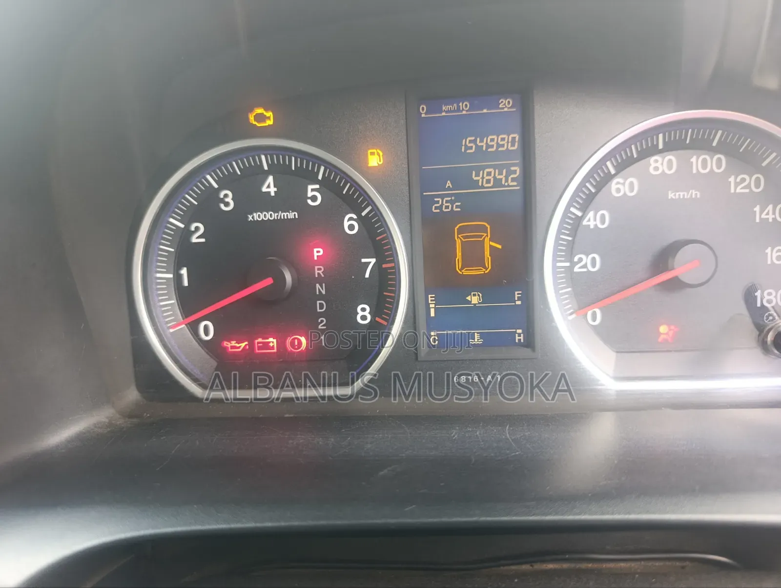 Honda CR-V 2012 Black