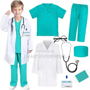 Doctor Costume For Kids With Accessories,3 To 12 Yrs