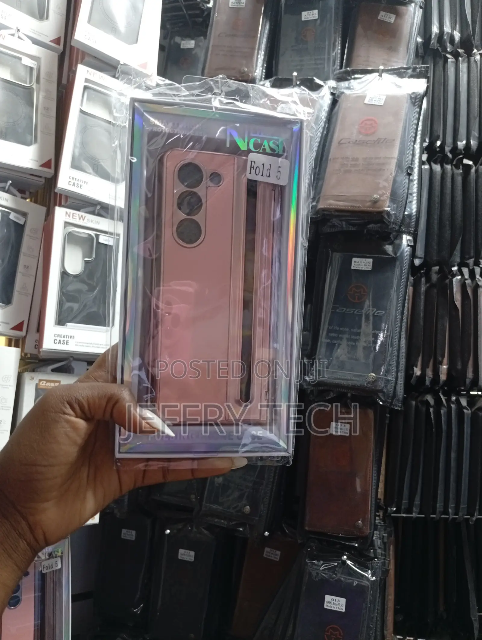 Samsung Galaxy Z Fold 5 Reinforced for the Phone's Folding Mechanism.