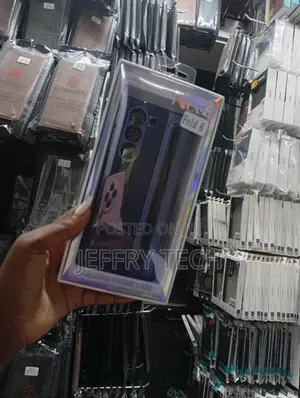 Samsung Galaxy Z Fold 6,Blue Leather-Style Case