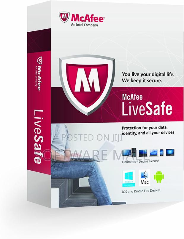 McAfee Livesafe Unlimited Devices 1 Year - main view