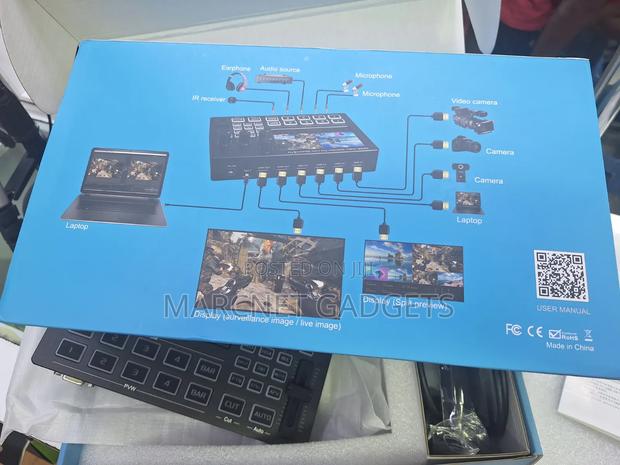 4 Way Hdmi Video Switcher Forblive Streaming With Built in Screen - thumbnail 3