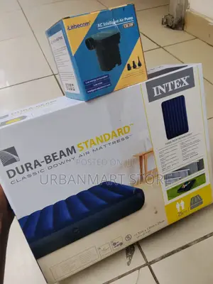 Intex 4x6 Portable Air Bed With Pump – Soft Durable