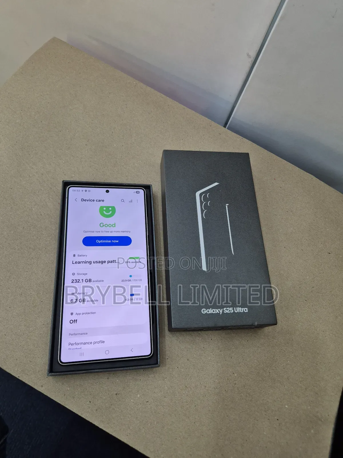 Samsung Galaxy S25 Ultra 256 GB Black
