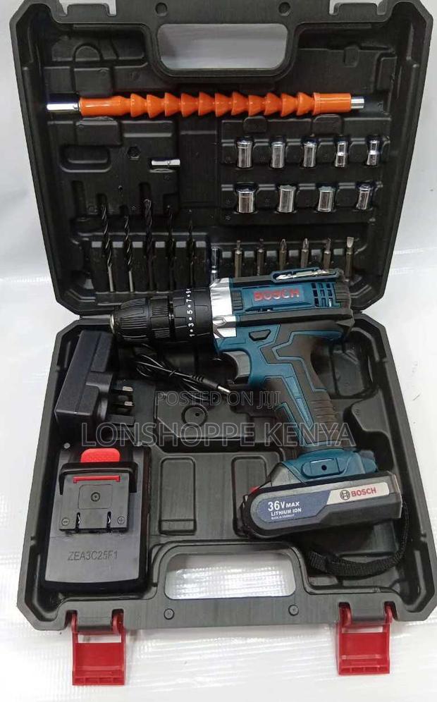 Bosch Cordless Power Tool Set Including a 36v Drill
