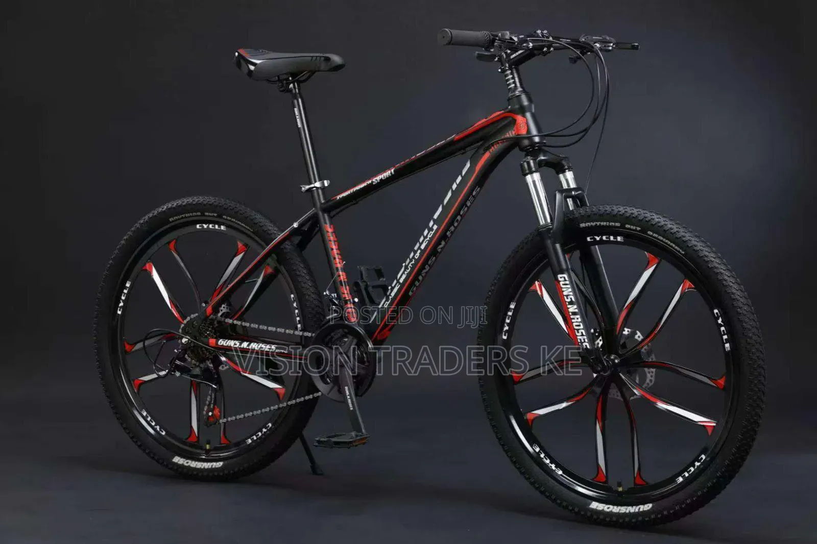 Bike Size 26" Sport Bike With Chrome Plated Wheels Seven Gear Speed