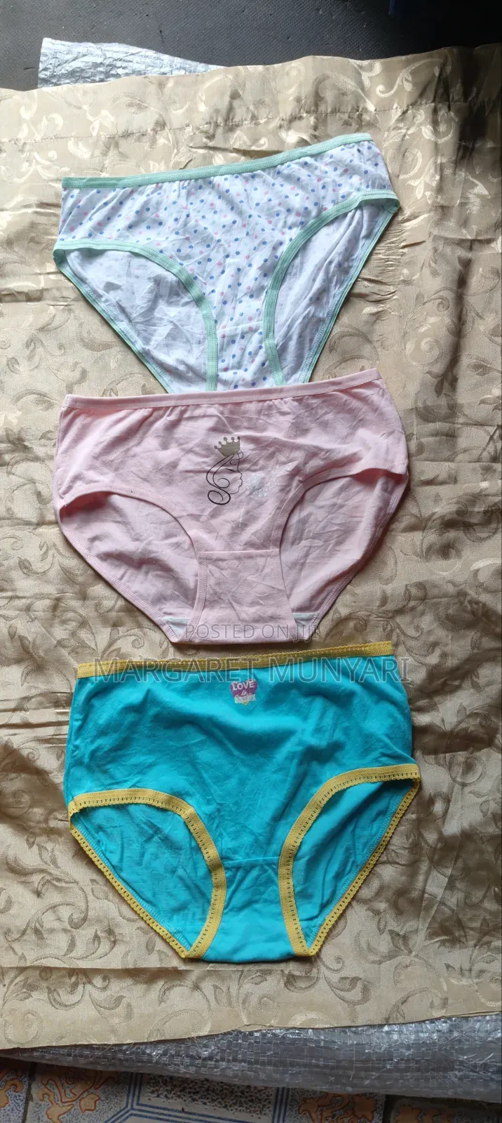 Girls Cotton Briefs