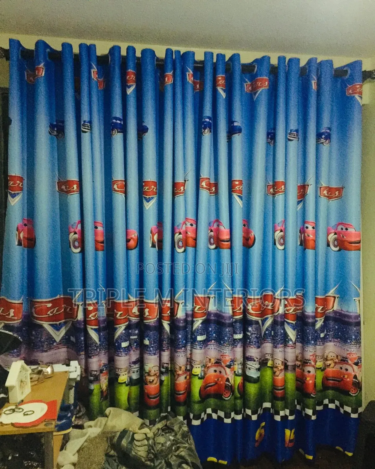 Sweet Cartoon Dreams Curtains for Soft Room Styling