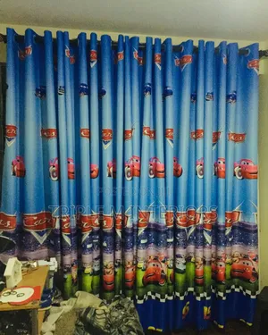 Sweet Cartoon Dreams Curtains for Soft Room Styling