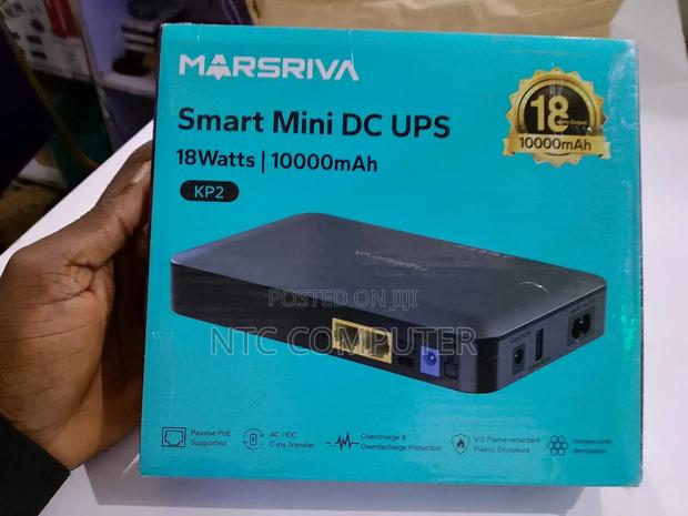 Marsriva Smart Mini Dc Ups 18watts /1000mah Kp2