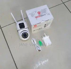 Wall Mounted Dual Lens Smart Home Baby Monitor