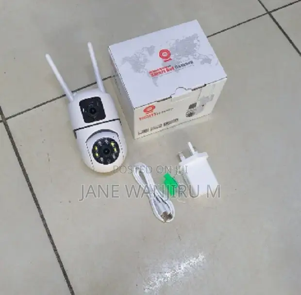 Wall Mounted Dual Lens Smart Home Baby Monitor