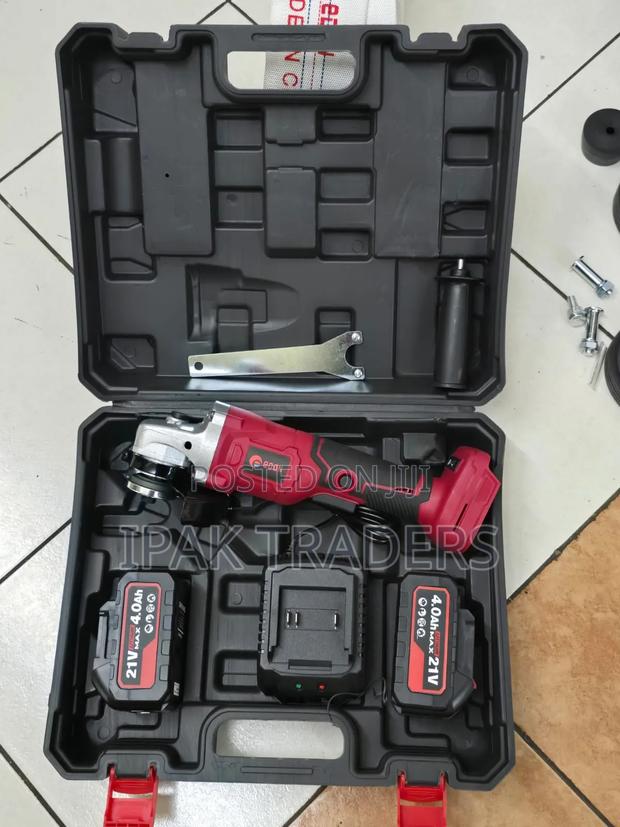 Now Available 
Edon 4.5" Cordless Angle Grinder - thumbnail 2