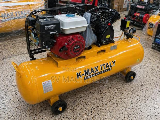 Heavy Duty 200 Litres Petrol Air Compressor
