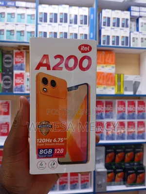 New Itel A200+ 128 GB Gray