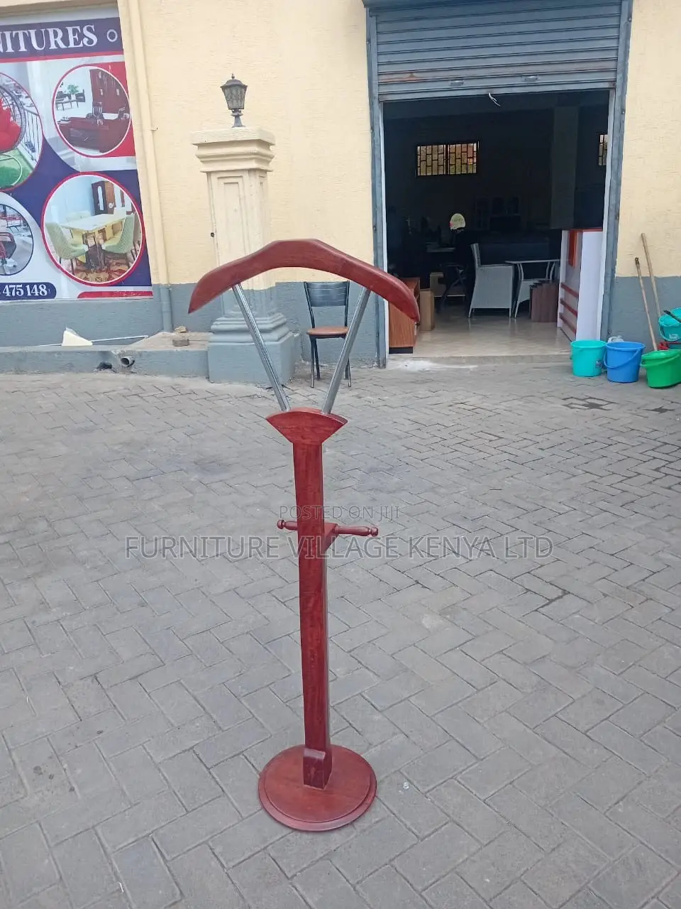 Mahogany Manager's Executive Coat Hanger