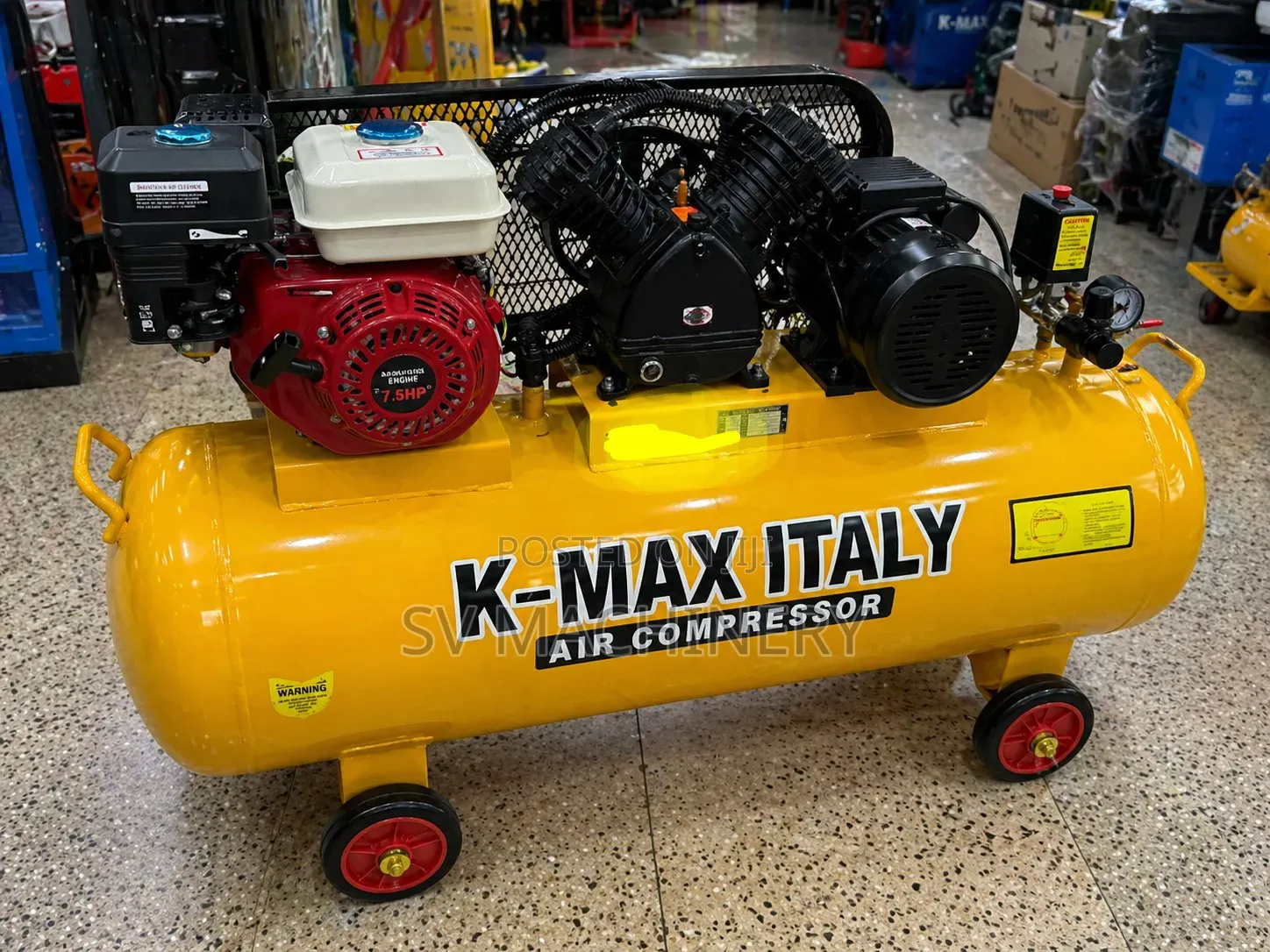 200 Litres 2 in 1 Air Compressor (Electric / Petrol)