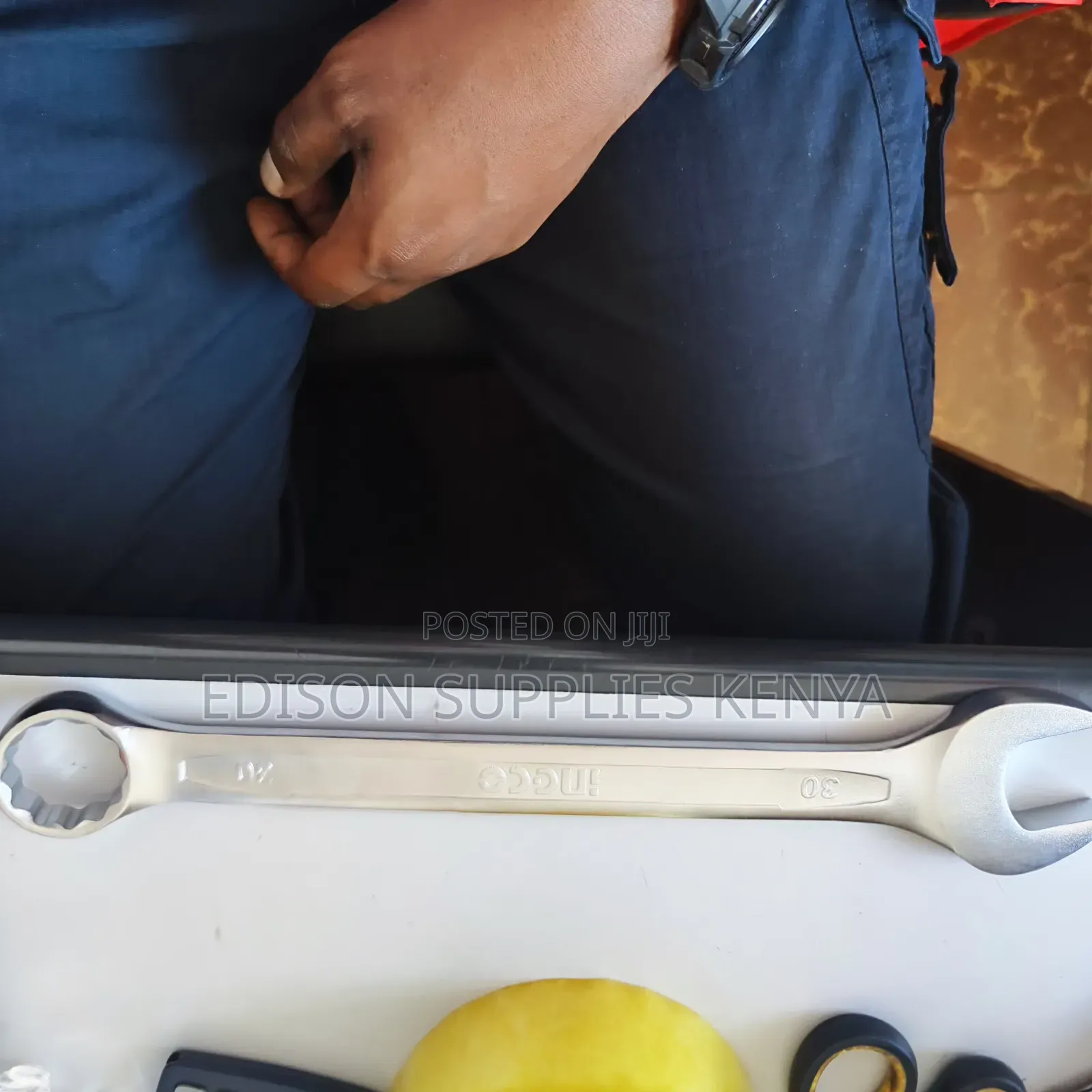 Ingco Combination Spanner 30" Inch Wrench Chrome Vanadium Heavy Duty