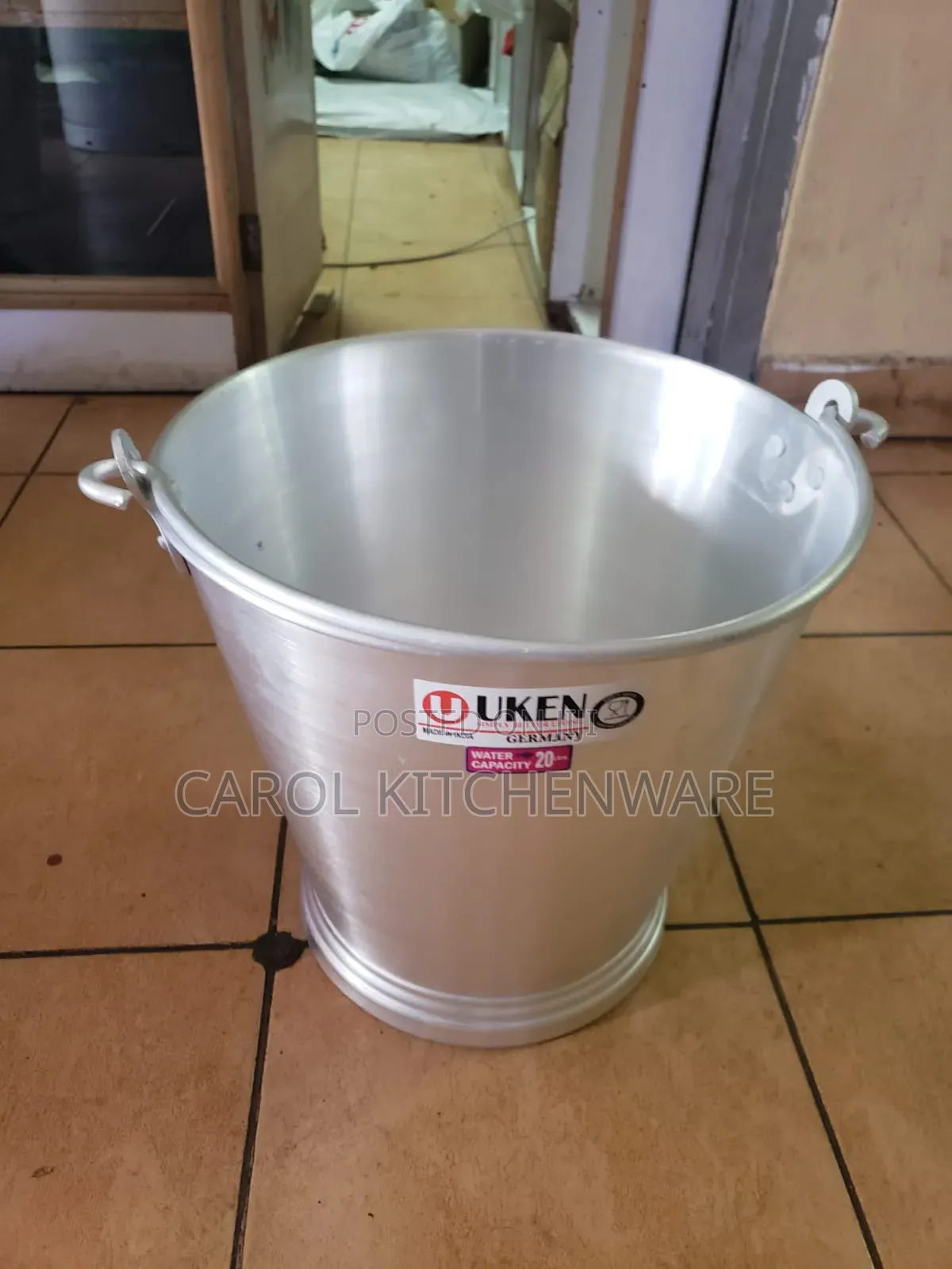 20 Ltr Aluminium Milk Bucket
