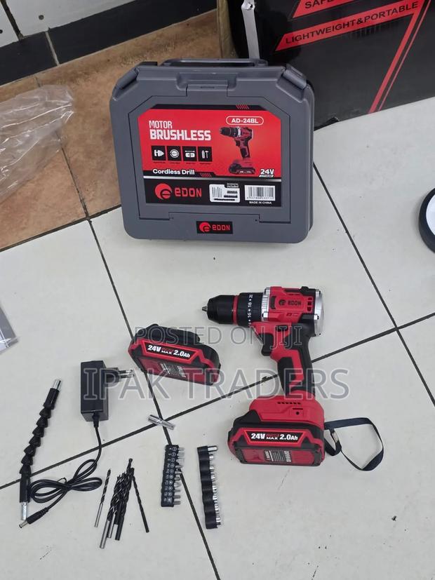 Now in Stock
24v Edon Brushless Drill With Hammer Fuction