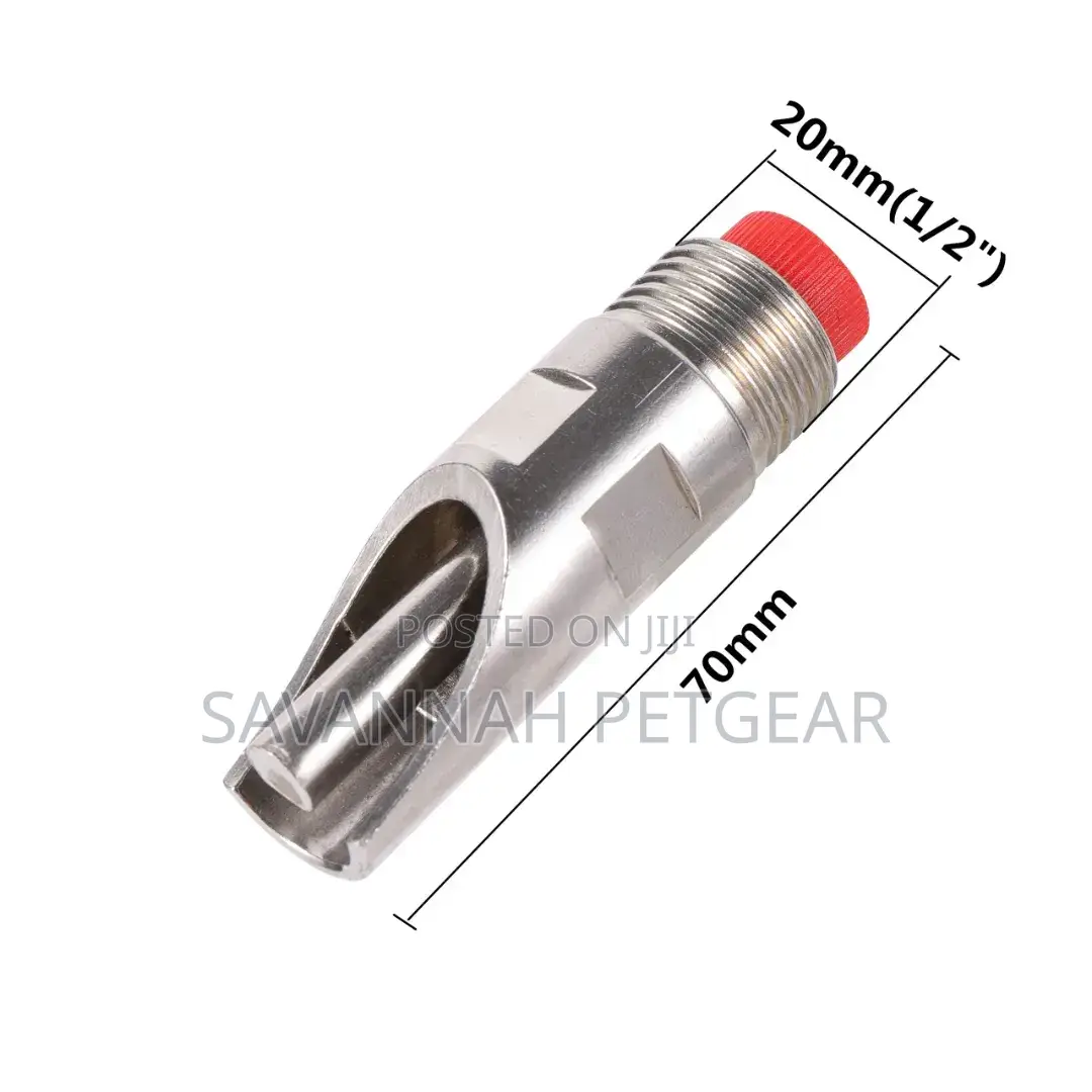 Stainless Steel Automatic Pig Nipple Drinkers - 50 Pieces